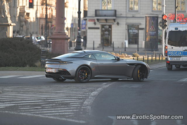 Aston Martin DBS spotted in Warsaw, Poland