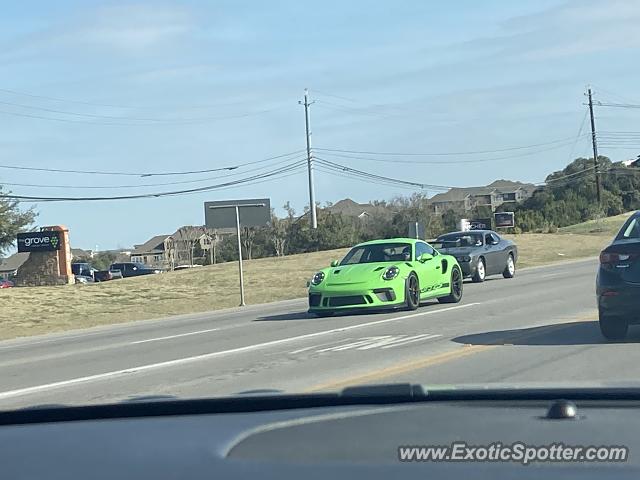 Porsche 911 GT3 spotted in Austin, Texas