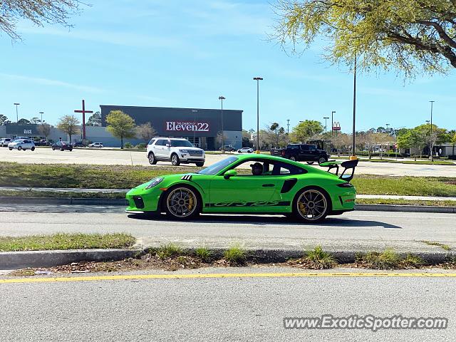 Porsche 911 GT3 spotted in Jacksonville, Florida