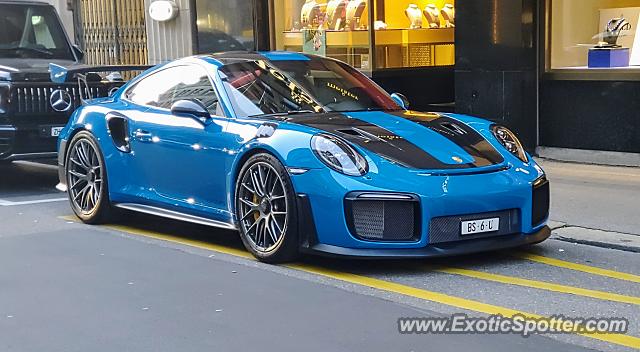 Porsche 911 GT2 spotted in Basel, Switzerland