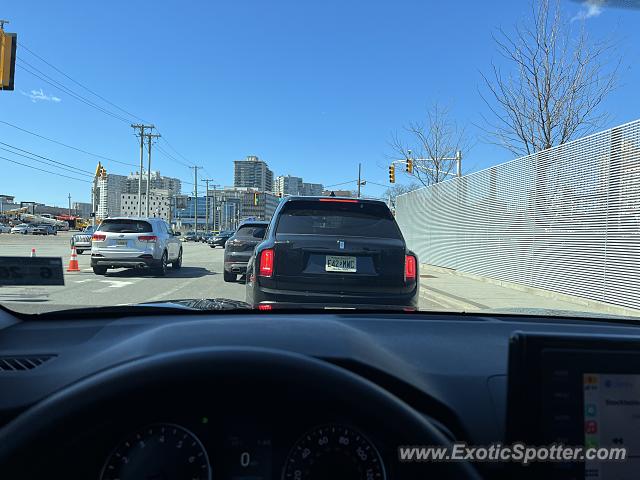 Rolls-Royce Cullinan spotted in Fort Lee, New Jersey