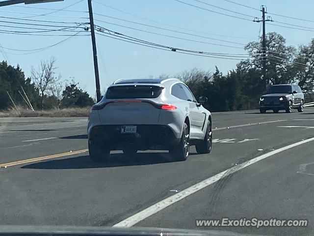 Aston Martin DBX spotted in Austin, Texas