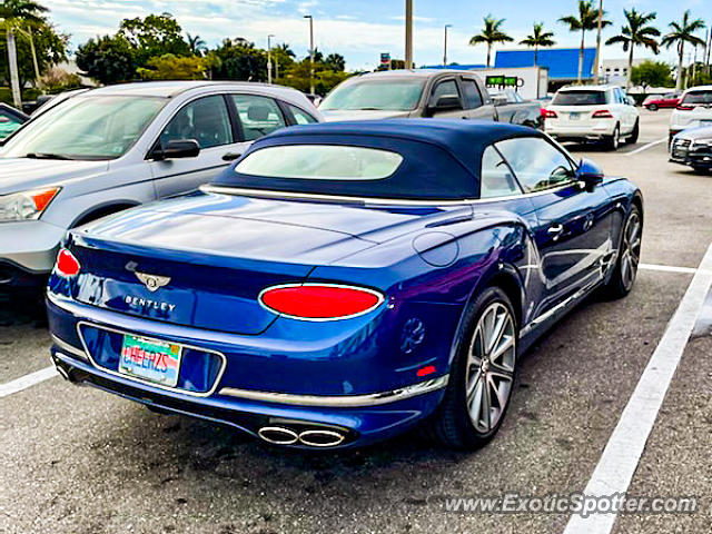 Bentley Continental spotted in Naples, Florida
