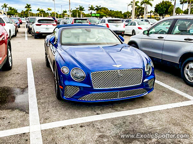 Bentley Continental spotted in Naples, Florida