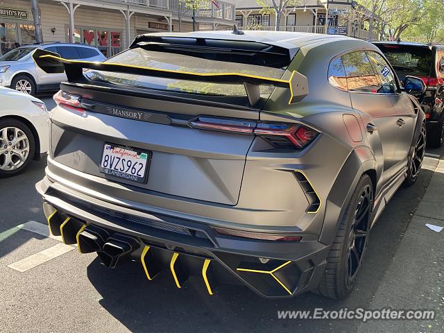 Lamborghini Urus spotted in Pleasanton, California