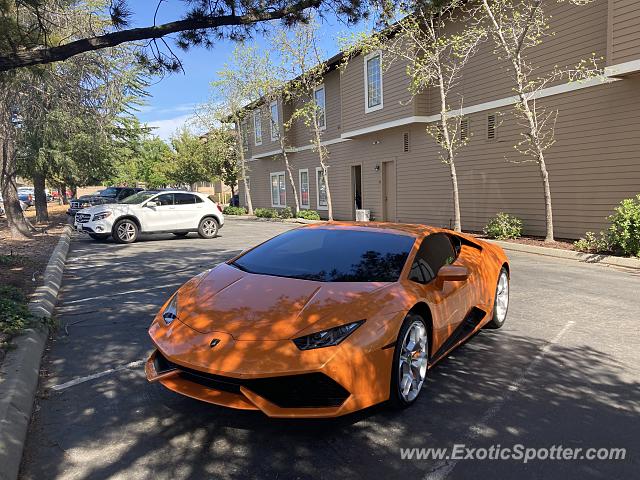Lamborghini Huracan spotted in Pleasanton, California