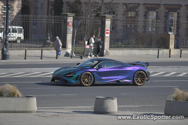 Mclaren 765LT spotted in Warsaw, Poland