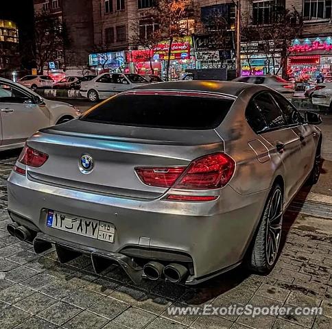 BMW M6 spotted in Tehran, Iran