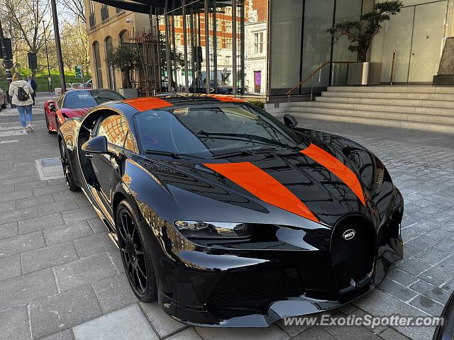 Bugatti Chiron spotted in London, United Kingdom