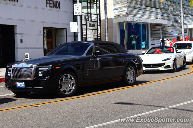 Rolls-Royce Phantom spotted in Beverly Hills, California