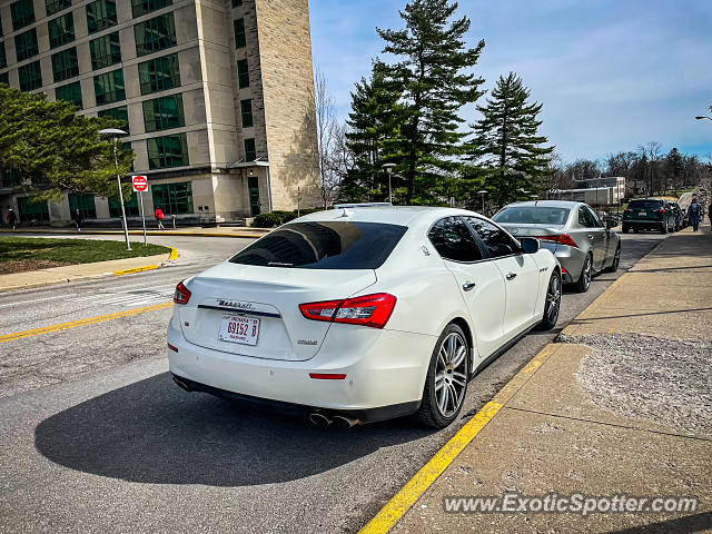 Maserati Ghibli spotted in Bloomington, Indiana