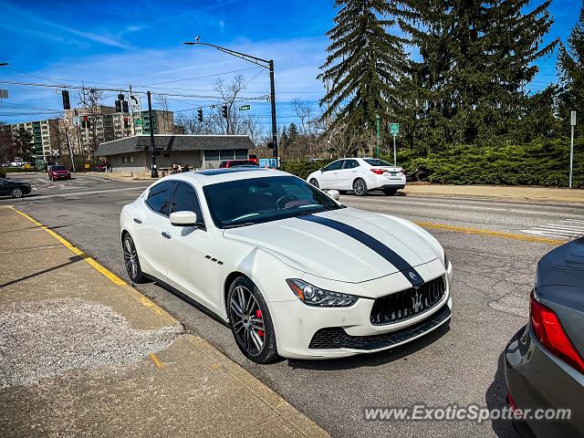 Maserati Ghibli spotted in Bloomington, Indiana