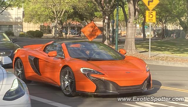 Mclaren 650S spotted in Pleasanton, California