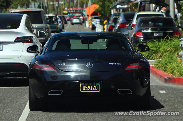 Mercedes SLS AMG spotted in Beverly Hills, California