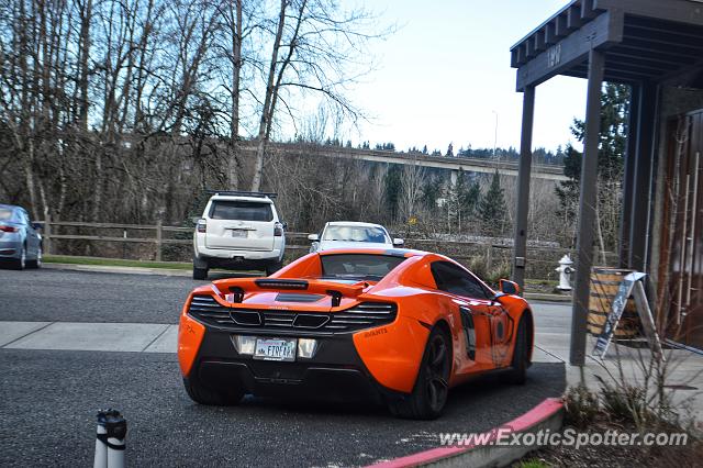 Mclaren 650S spotted in Woodinville, Washington