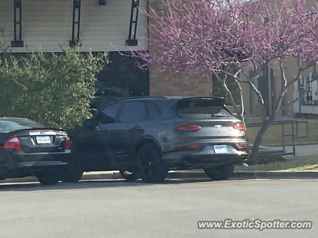 Bentley Bentayga spotted in Austin, Texas