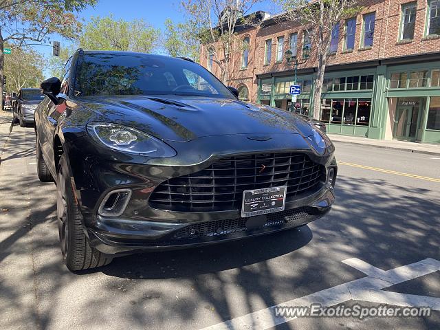 Aston Martin DBX spotted in Pleasanton, California