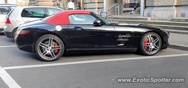 Mercedes SLS AMG spotted in Zürich, Switzerland