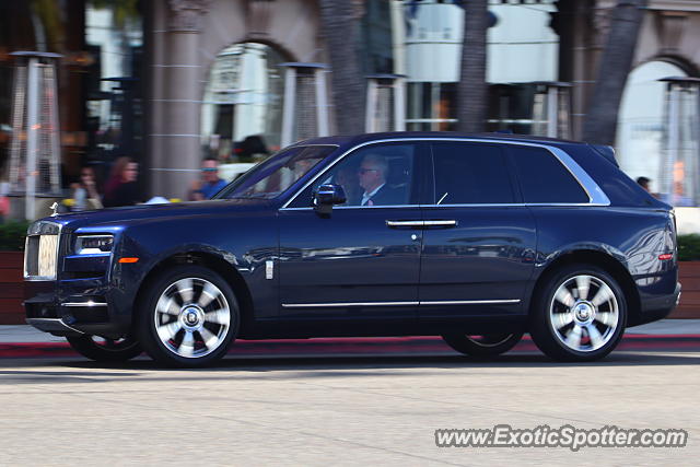 Rolls-Royce Cullinan spotted in Beverly Hills, California