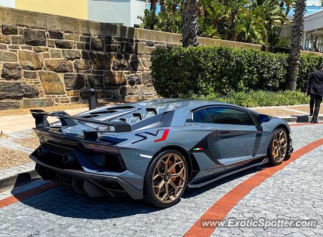 Lamborghini Aventador spotted in Capetown, South Africa