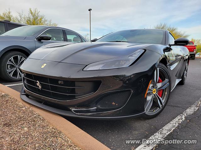 Ferrari Portofino spotted in Scottsdale, Arizona