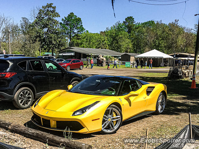Ferrari 488 GTB spotted in Jacksonville, Florida