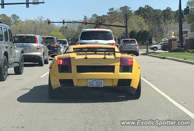 Lamborghini Gallardo spotted in Cary, North Carolina