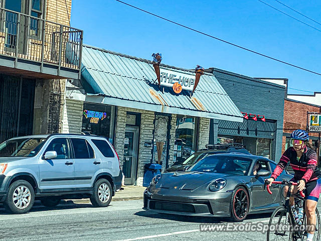 Porsche 911 GT3 spotted in Asheville, North Carolina