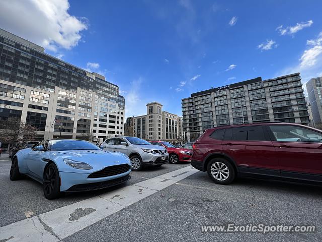 Aston Martin DB11 spotted in Washington DC, United States