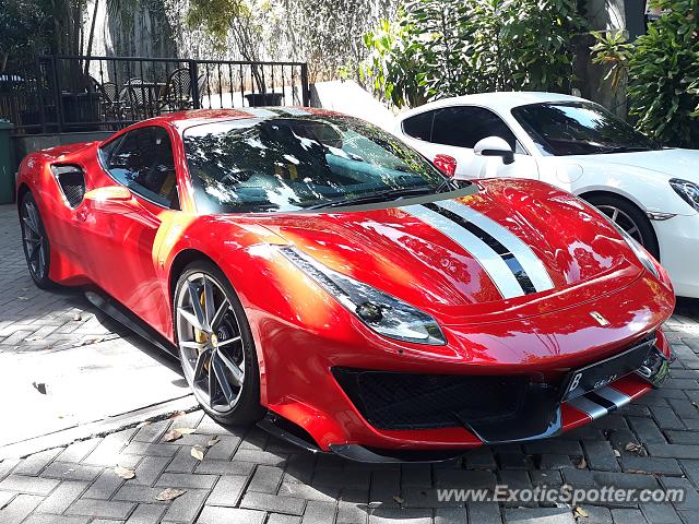 Ferrari 488 GTB spotted in Jakarta, Indonesia