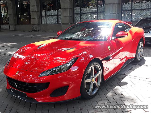 Ferrari Portofino spotted in Jakarta, Indonesia