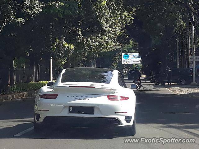 Porsche 911 Turbo spotted in Jakarta, Indonesia