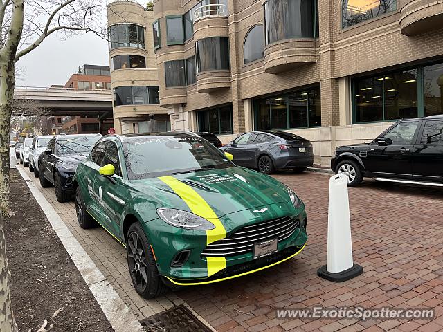 Aston Martin DBX spotted in Washington DC, United States