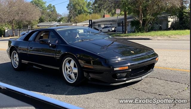 Lotus Esprit spotted in Los Angeles, California
