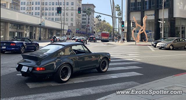 Porsche 911 spotted in Beverly Hills, California