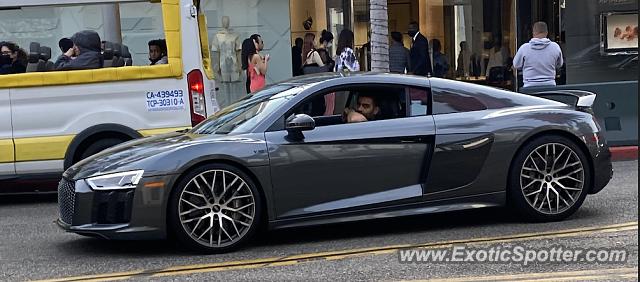Audi R8 spotted in Beverly Hills, California