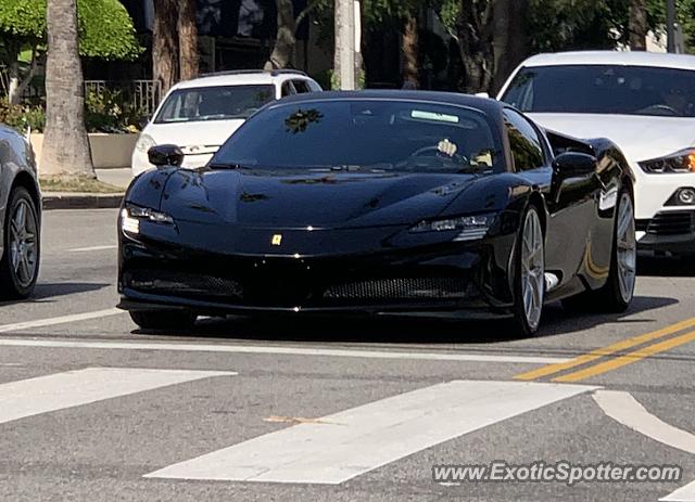 Ferrari SF90 Stradale spotted in Beverly Hills, California