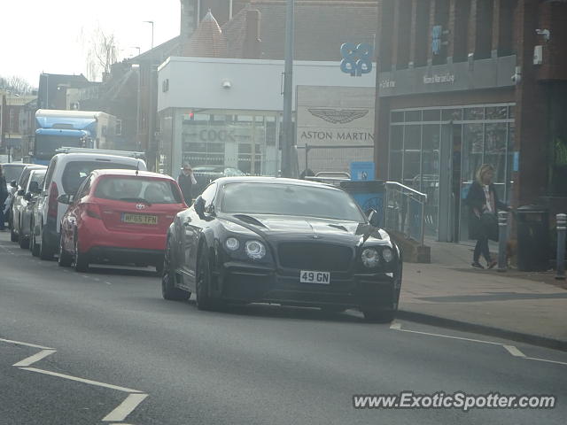 Bentley Continental spotted in Wilmslow, United Kingdom