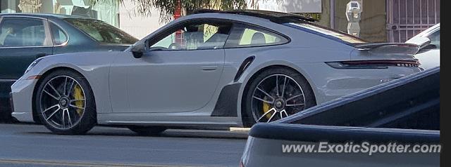 Porsche 911 Turbo spotted in Beverly hills, California