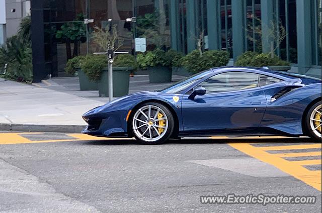 Ferrari 488 GTB spotted in Beverly Hills, California