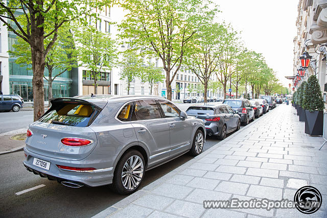 Bentley Bentayga spotted in Paris, France