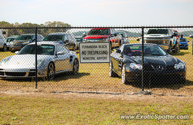 Mercedes SLR spotted in Amelia Island, Florida