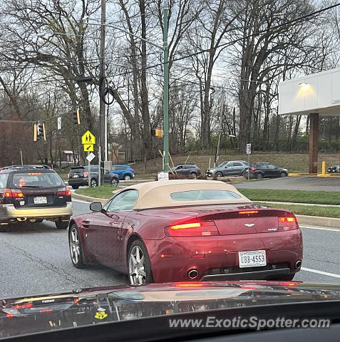 Aston Martin Vantage spotted in Bethesda, Maryland
