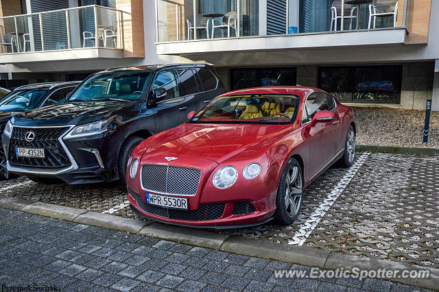 Bentley Continental spotted in Karpacz, Poland