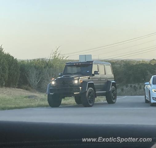 Mercedes 4x4 Squared spotted in Austin, Texas