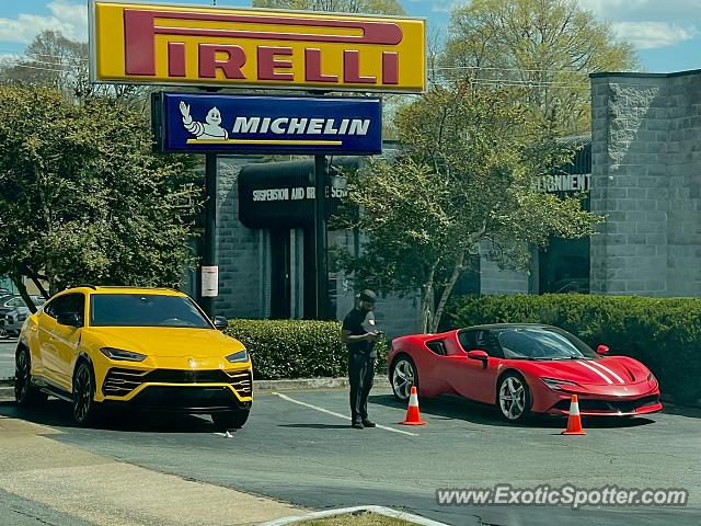 Ferrari SF90 Stradale spotted in Marietta, Georgia