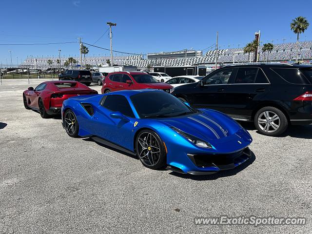 Ferrari 488 GTB spotted in Daytona Beach, Florida