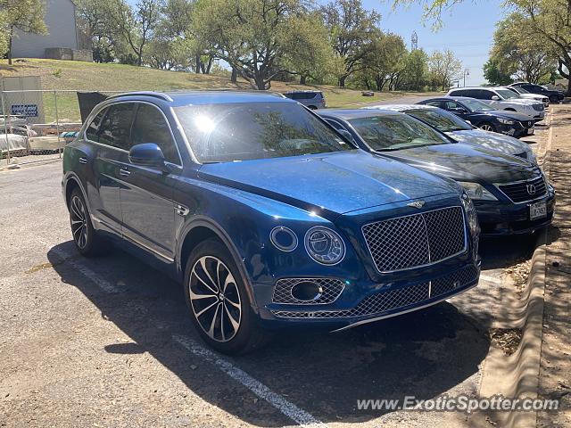 Bentley Bentayga spotted in Austin, Texas