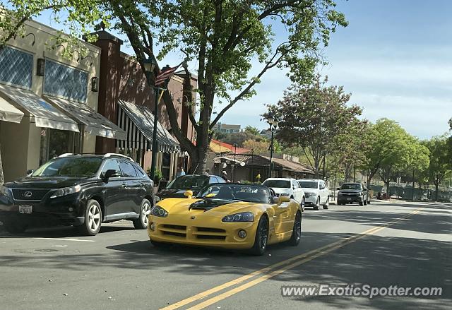 Dodge Viper spotted in Pleasanton, California