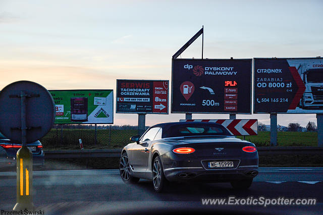 Bentley Continental spotted in Zgorzelec, Poland